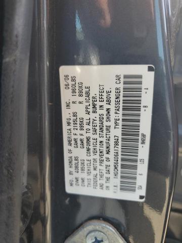 Photo 11 VIN: 1HGCM56406A179847 - HONDA ACCORD LX 