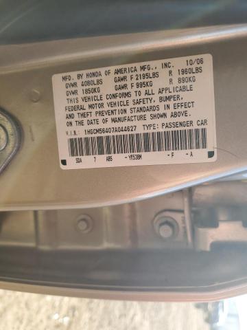 Photo 11 VIN: 1HGCM56407A044627 - HONDA ACCORD LX 