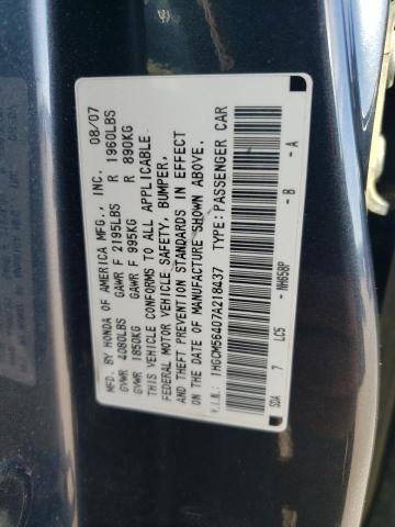 Photo 11 VIN: 1HGCM56407A218437 - HONDA ACCORD 