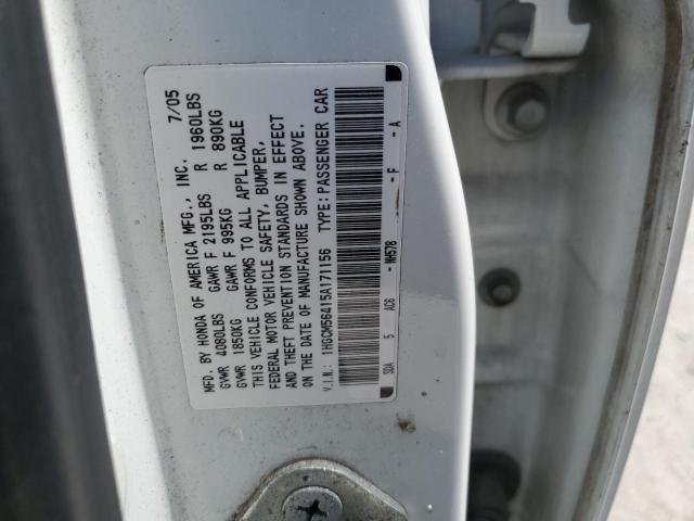 Photo 11 VIN: 1HGCM56415A171156 - HONDA ACCORD 