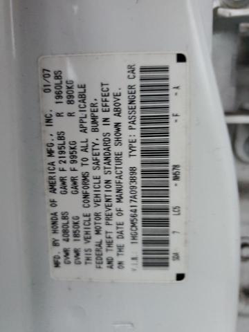 Photo 11 VIN: 1HGCM56417A093898 - HONDA ACCORD 