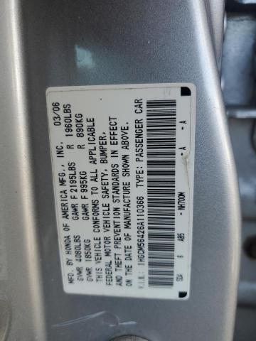 Photo 11 VIN: 1HGCM56426A110366 - HONDA ACCORD 