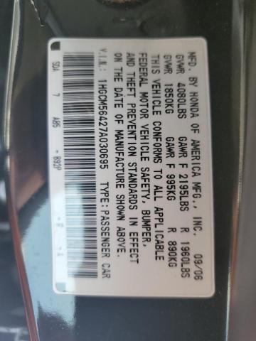 Photo 11 VIN: 1HGCM56427A030695 - HONDA ACCORD LX 