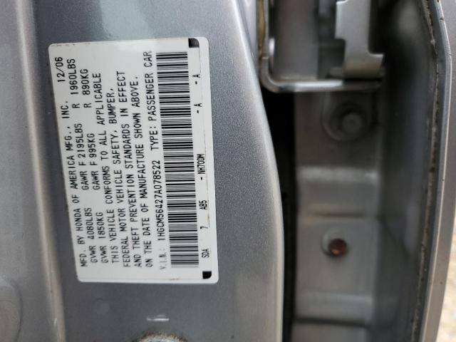 Photo 11 VIN: 1HGCM56427A078522 - HONDA ACCORD 