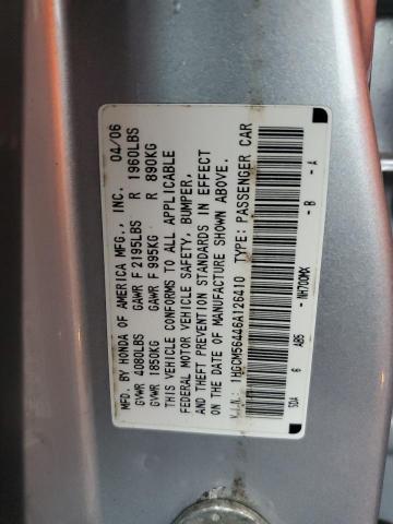 Photo 12 VIN: 1HGCM56446A126410 - HONDA ACCORD LX 