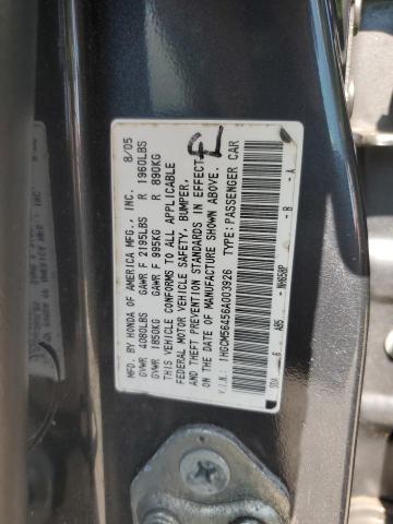 Photo 11 VIN: 1HGCM56456A003926 - HONDA ACCORD LX 