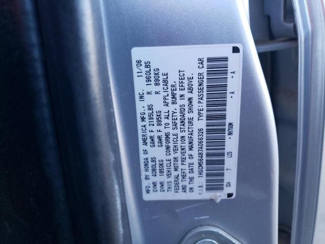 Photo 11 VIN: 1HGCM56487A066326 - HONDA ACCORD 