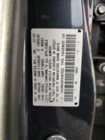 Photo 11 VIN: 1HGCM56487A087922 - HONDA ACCORD LX 