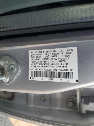 Photo 11 VIN: 1HGCM56487A222025 - HONDA ACCORD LX 