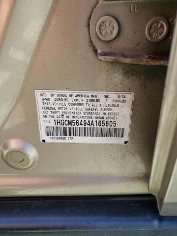 Photo 11 VIN: 1HGCM56494A165605 - HONDA ACCORD LX 