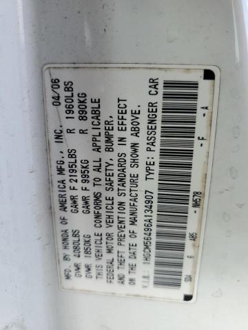 Photo 12 VIN: 1HGCM56496A134907 - HONDA ACCORD LX 