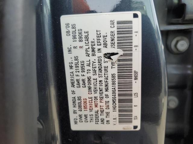 Photo 11 VIN: 1HGCM56496A186585 - HONDA ACCORD 