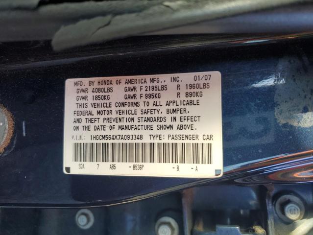 Photo 11 VIN: 1HGCM564X7A093348 - HONDA ACCORD 