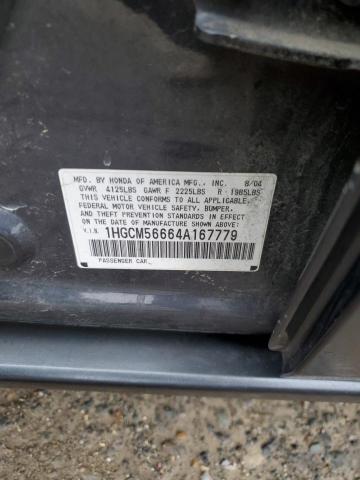 Photo 12 VIN: 1HGCM56664A167779 - HONDA ACCORD 