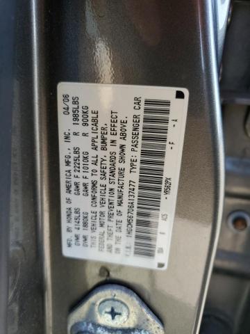 Photo 11 VIN: 1HGCM56706A137477 - HONDA ACCORD EX 