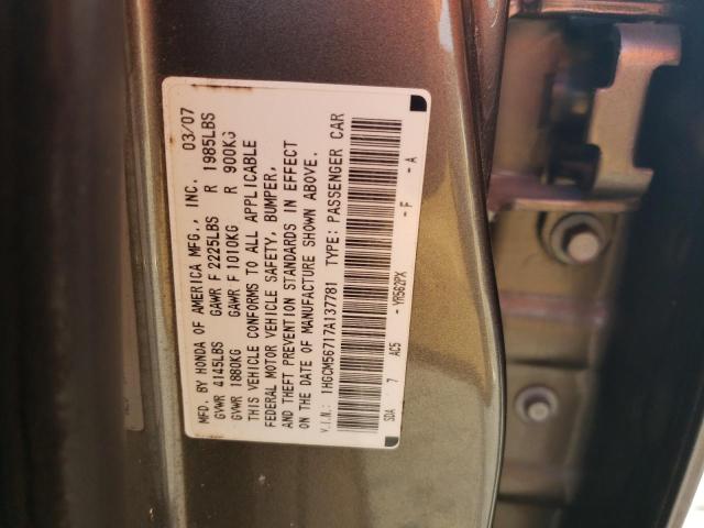 Photo 11 VIN: 1HGCM56717A137781 - HONDA ACCORD 