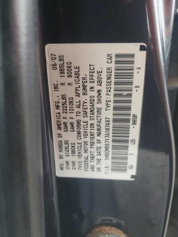 Photo 11 VIN: 1HGCM56717A187497 - HONDA ACCORD EX 