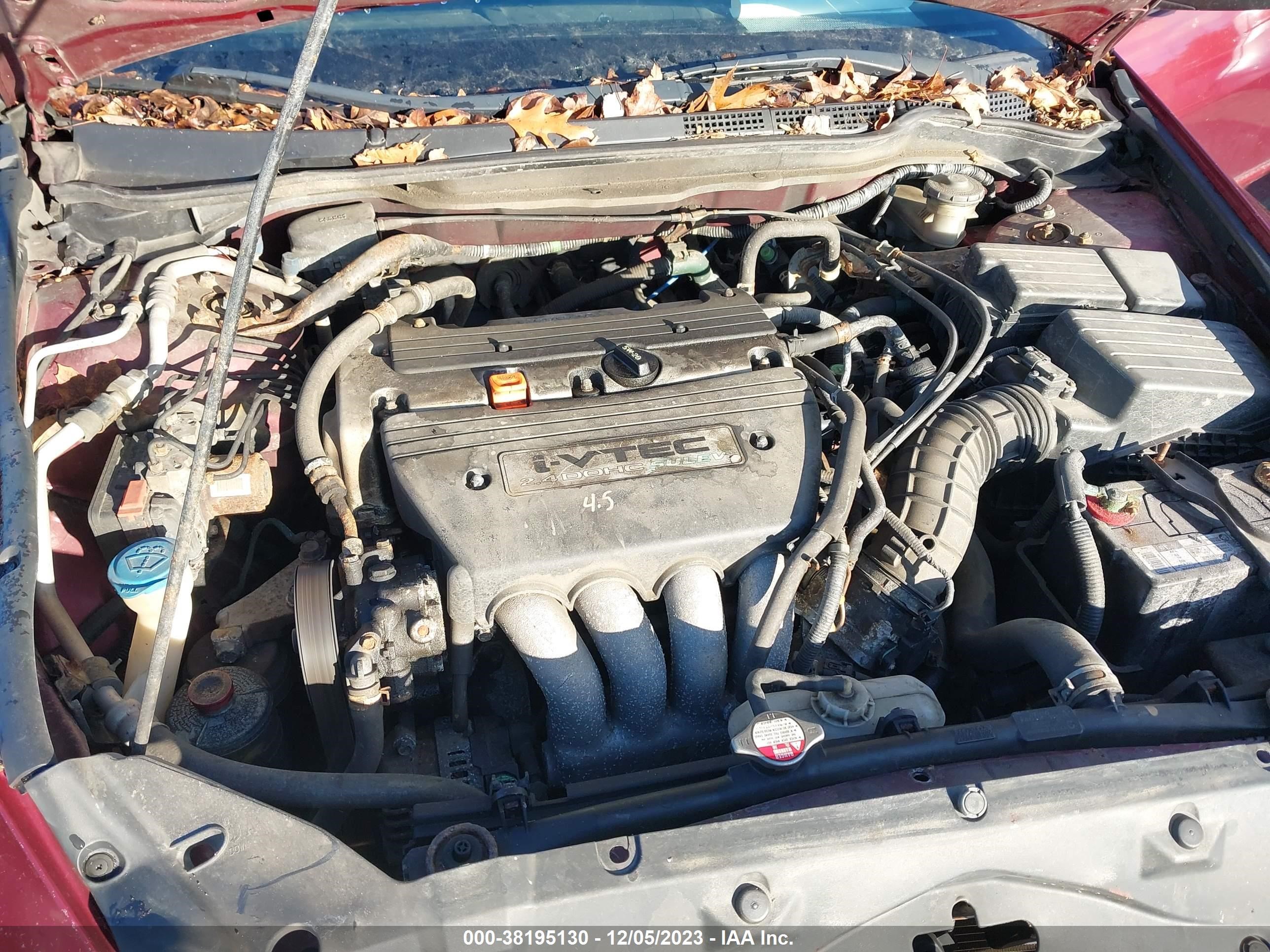 Photo 9 VIN: 1HGCM56724A137249 - HONDA ACCORD 