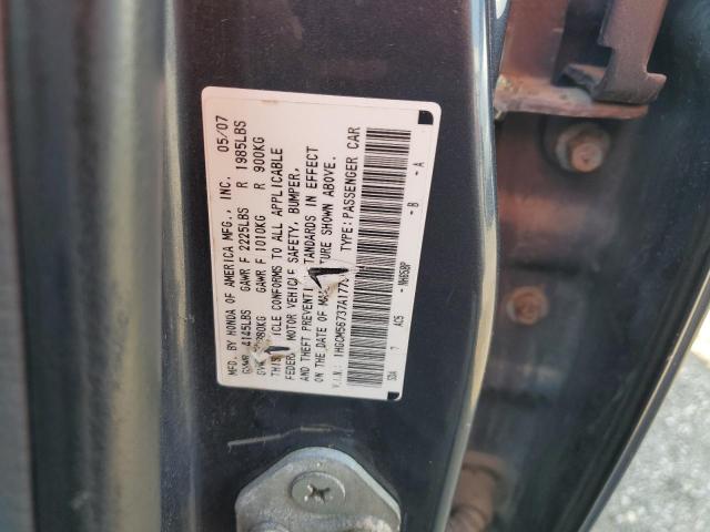 Photo 12 VIN: 1HGCM56737A177957 - HONDA ACCORD 