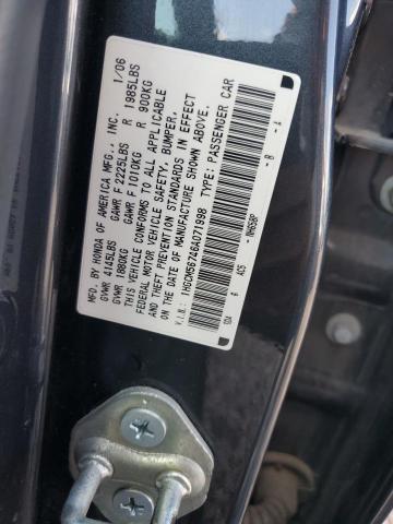 Photo 11 VIN: 1HGCM56746A071998 - HONDA ACCORD 