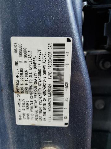 Photo 11 VIN: 1HGCM56747A185324 - HONDA ACCORD EX 