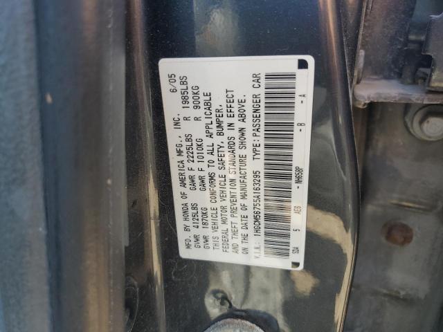 Photo 12 VIN: 1HGCM56755A163295 - HONDA ACCORD 