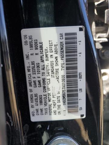 Photo 11 VIN: 1HGCM56757A010600 - HONDA ACCORD EX 