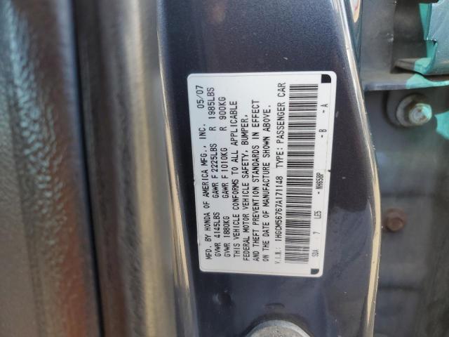 Photo 11 VIN: 1HGCM56767A171148 - HONDA ACCORD EX 