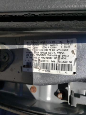 Photo 9 VIN: 1HGCM56767A182120 - HONDA ACCORD EX 