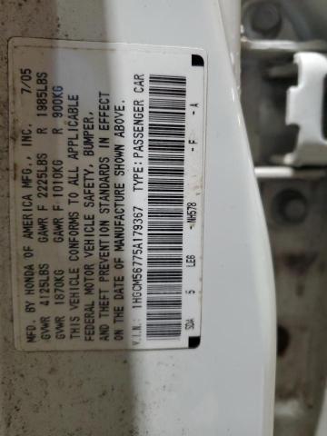 Photo 11 VIN: 1HGCM56775A179367 - HONDA ACCORD EX 