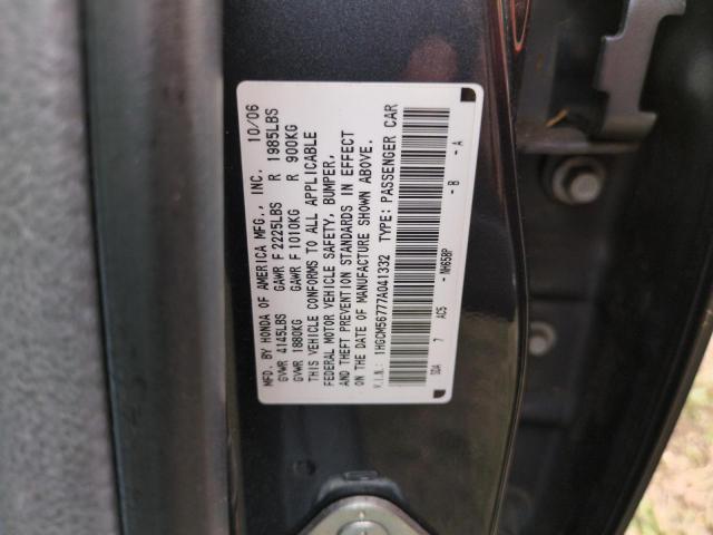 Photo 12 VIN: 1HGCM56777A041332 - HONDA ACCORD EX 