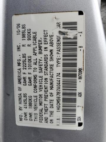 Photo 11 VIN: 1HGCM56787A044174 - HONDA ACCORD 