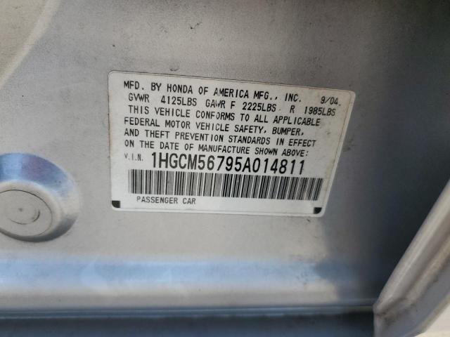 Photo 11 VIN: 1HGCM56795A014811 - HONDA ACCORD 