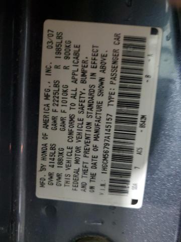 Photo 11 VIN: 1HGCM56797A145157 - HONDA ACCORD EX 