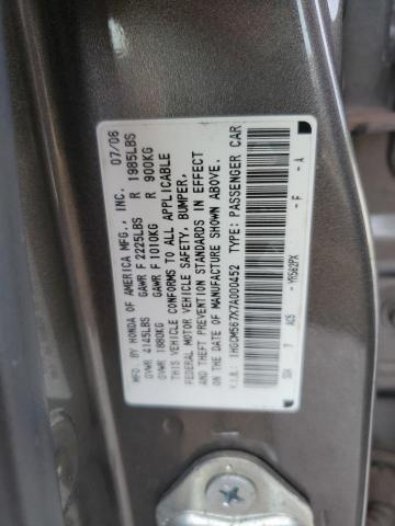 Photo 11 VIN: 1HGCM567X7A000452 - HONDA ACCORD 