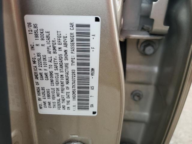 Photo 11 VIN: 1HGCM567X7A072283 - HONDA ACCORD EX 