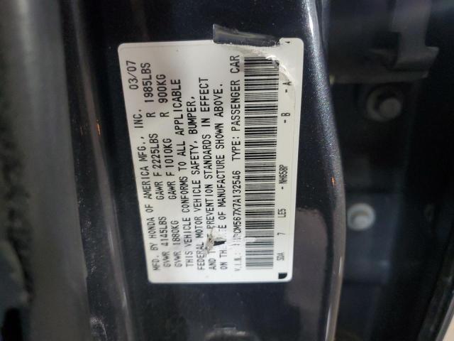 Photo 11 VIN: 1HGCM567X7A132546 - HONDA ACCORD EX 