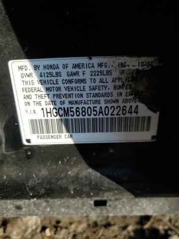 Photo 12 VIN: 1HGCM56805A022644 - HONDA ACCORD 