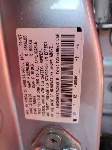 Photo 11 VIN: 1HGCM56807A088016 - HONDA ACCORD EX 