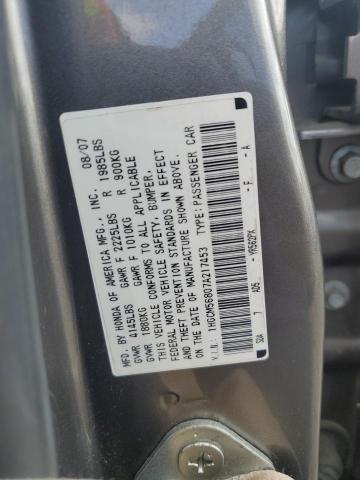 Photo 11 VIN: 1HGCM56807A217453 - HONDA ACCORD 