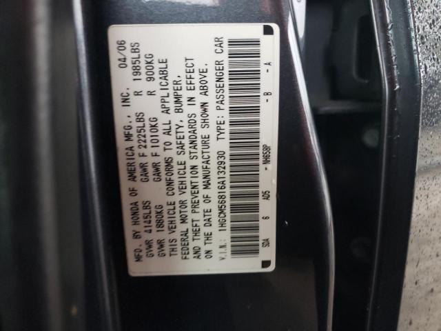 Photo 11 VIN: 1HGCM56816A132930 - HONDA ACCORD 