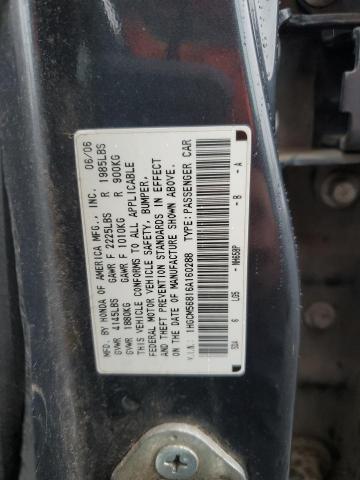 Photo 12 VIN: 1HGCM56816A160288 - HONDA ACCORD EX 