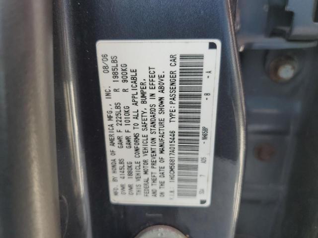 Photo 11 VIN: 1HGCM56817A015446 - HONDA ACCORD EX 