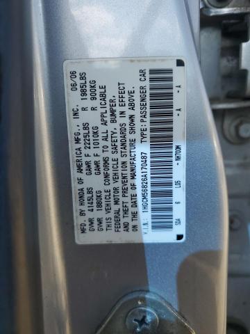 Photo 11 VIN: 1HGCM56826A170487 - HONDA ACCORD EX 