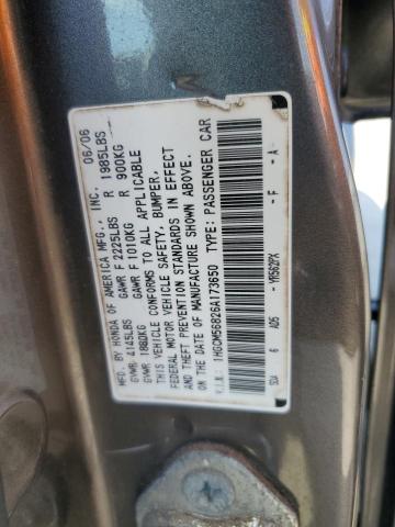 Photo 11 VIN: 1HGCM56826A173650 - HONDA ACCORD EX 