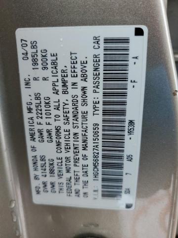 Photo 11 VIN: 1HGCM56827A150659 - HONDA ACCORD EX 