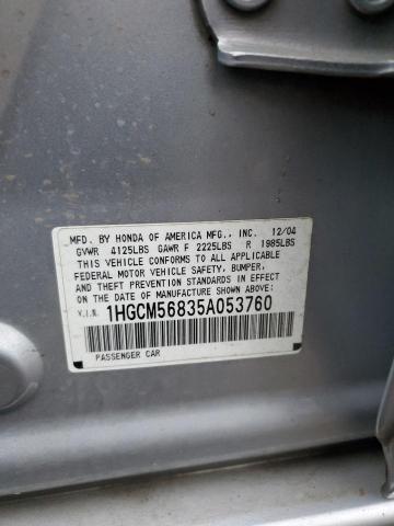 Photo 11 VIN: 1HGCM56835A053760 - HONDA ACCORD 