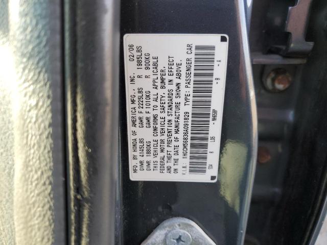 Photo 11 VIN: 1HGCM56836A091829 - HONDA ACCORD 