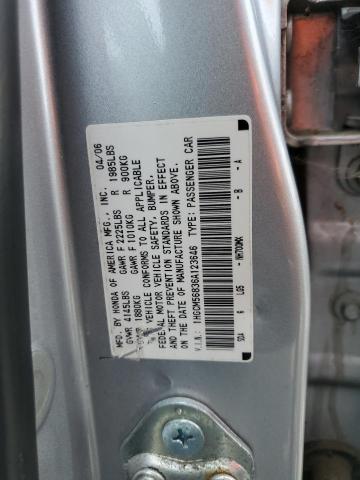 Photo 11 VIN: 1HGCM56836A123646 - HONDA ACCORD EX 