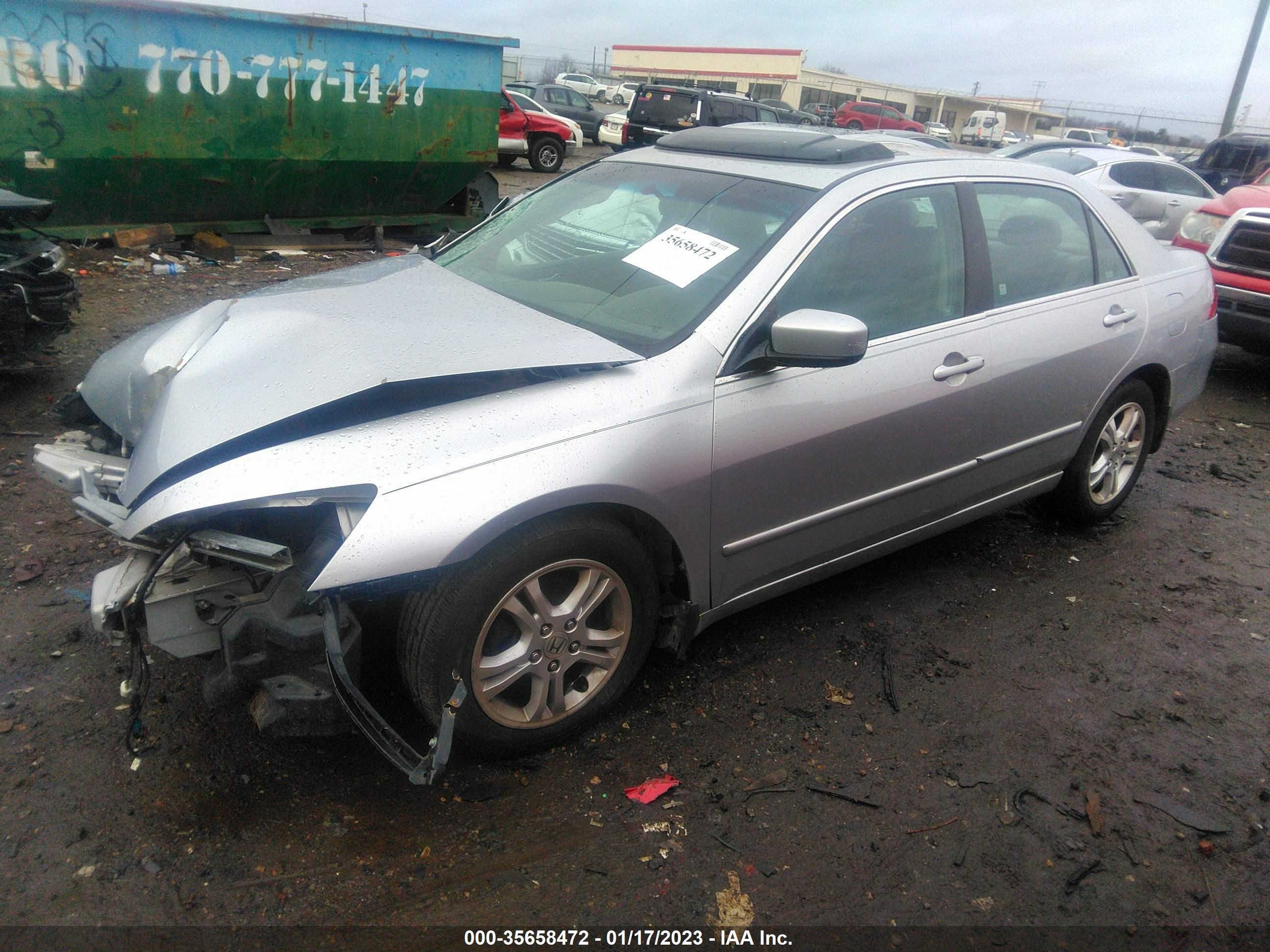 Photo 1 VIN: 1HGCM56837A057049 - HONDA ACCORD 